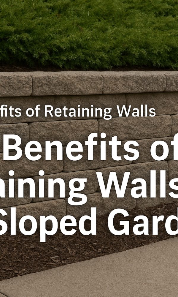 The Benefits of Retaining Walls for Sloped Gardens
